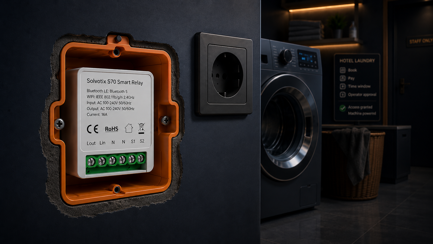 Solvotix S70 high-voltage relay