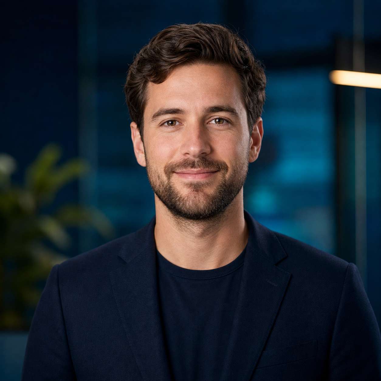Portræt af Jonas Eide